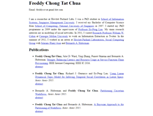 Tablet Screenshot of freddychua.com